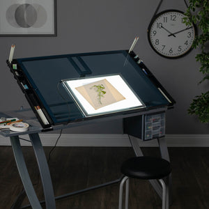 Featherweight 12" x 17" Ultra-Thin, Dimmable Lightpad for Drawing and Tracing