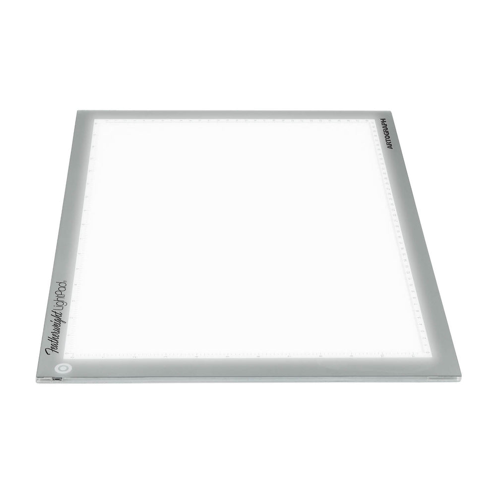 Featherweight 12" x 17" Ultra-Thin, Dimmable Lightpad for Drawing and Tracing