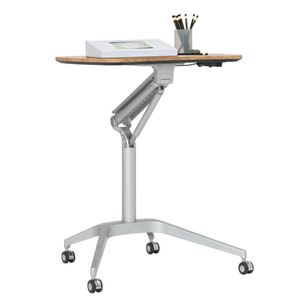 Ridge Height-Adjustable Laptop Table with Tablet Stand