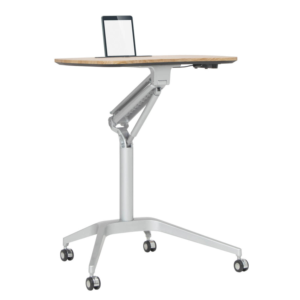 Ridge Height-Adjustable Laptop Table with Tablet Stand