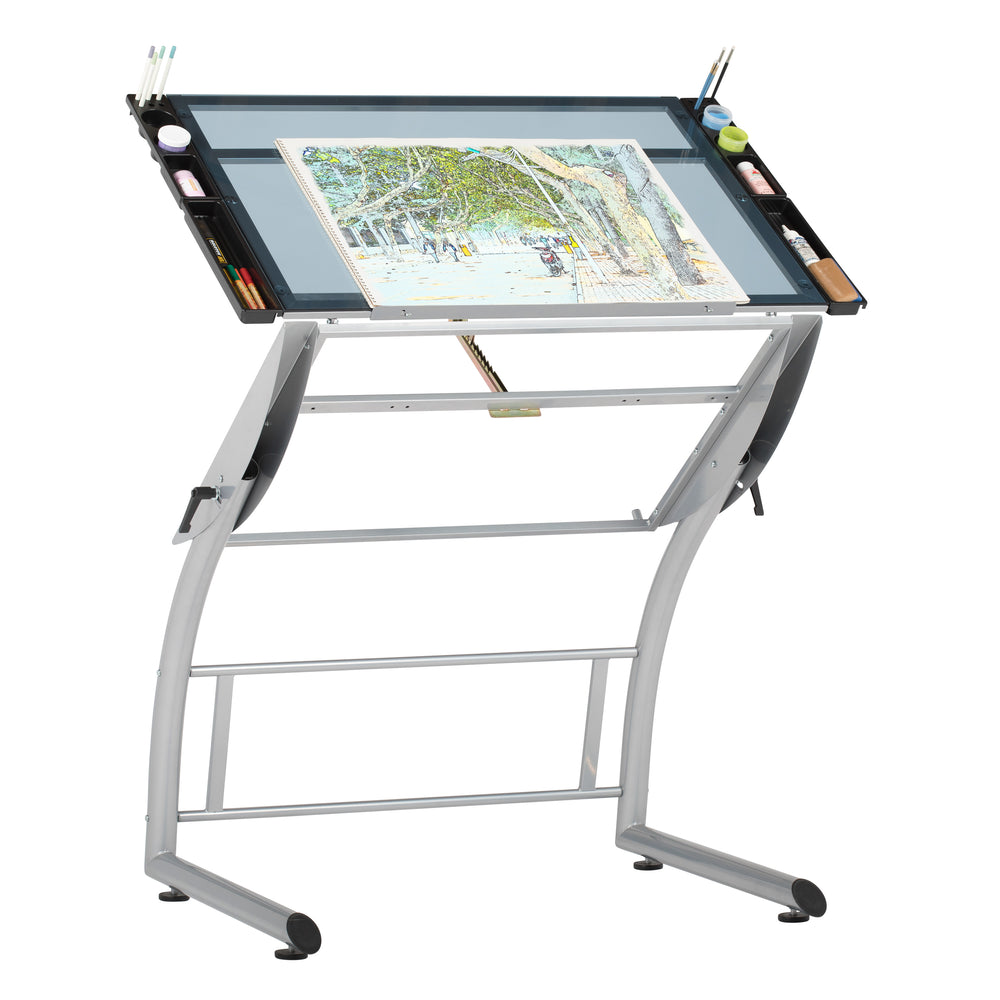 Triflex® Adjustable To Standing Height Craft, Drawing, Drafting Table ...