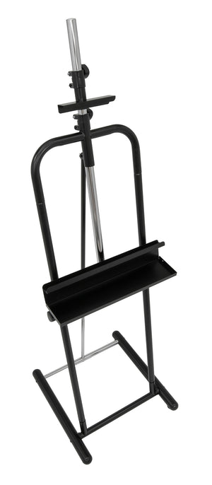 Deluxe Metal, Adjustable, Artist Easel (87.75" Tall) for Painting Large Canvases up to 72" High with Storage Tray - 13188