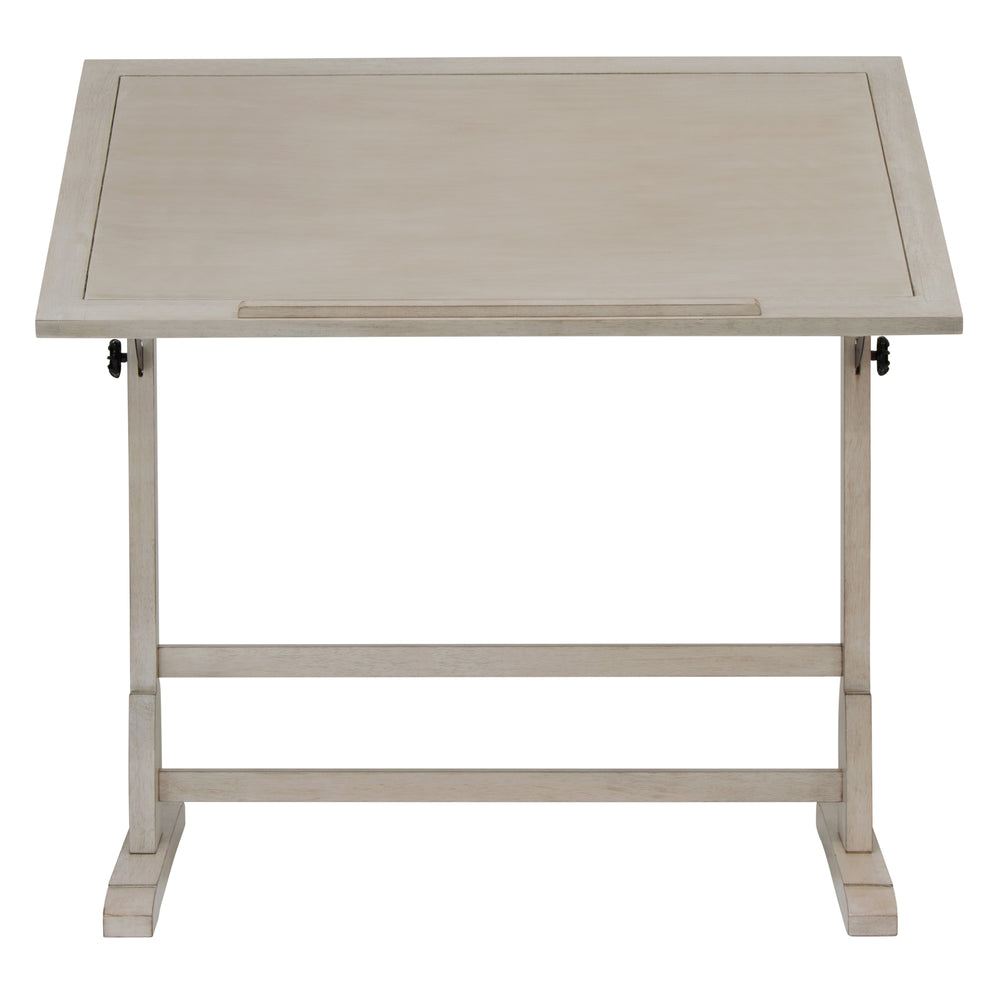 Vintage Solid Wood Drawing/Drafting Table with 42