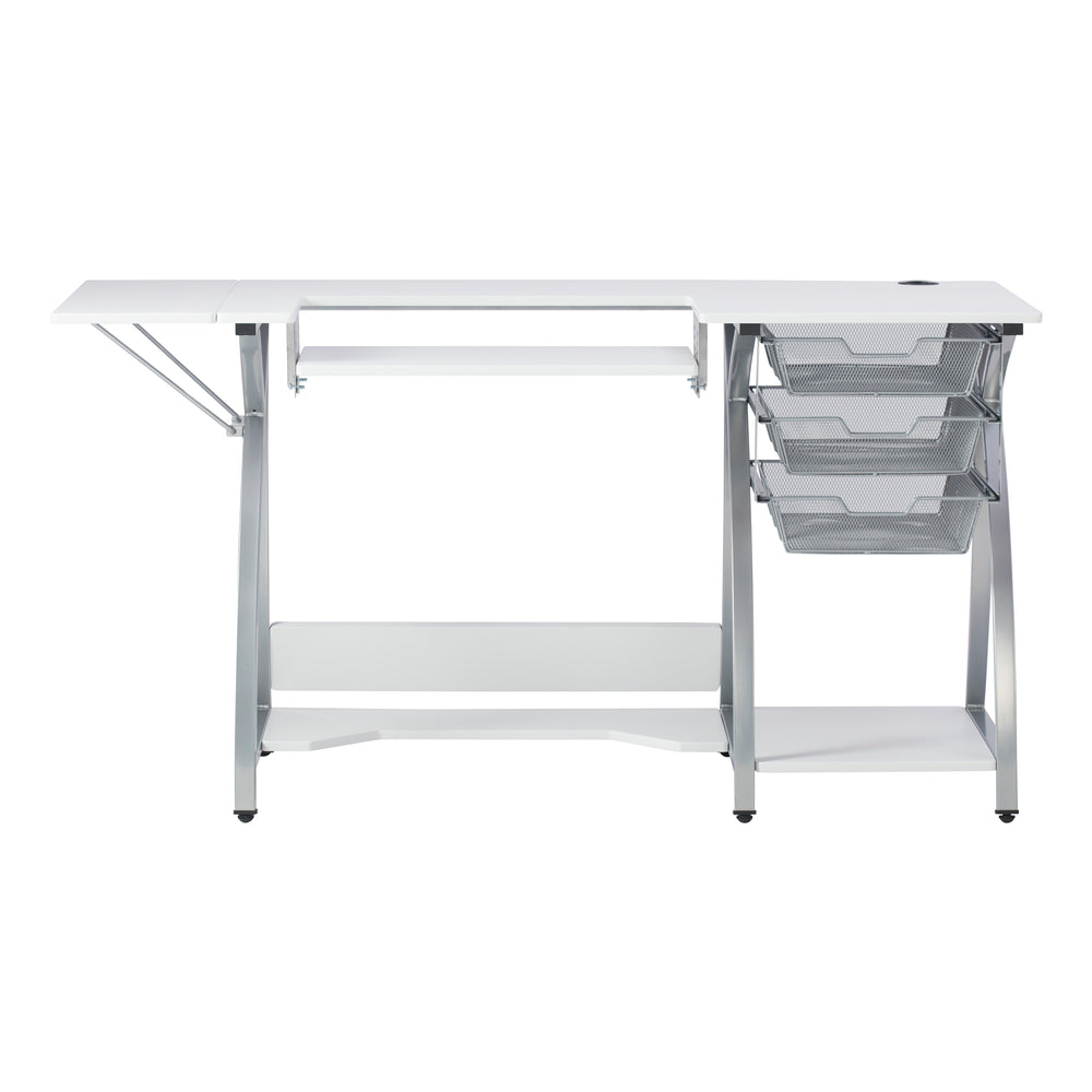 Pro Stitch Sewing Machine, Hobby and Computer Table with Folding Top ...