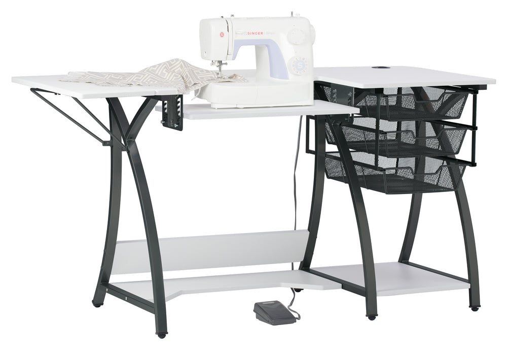 Pro Stitch Sewing Machine, Hobby and Sewing Table with Folding Top, He ...