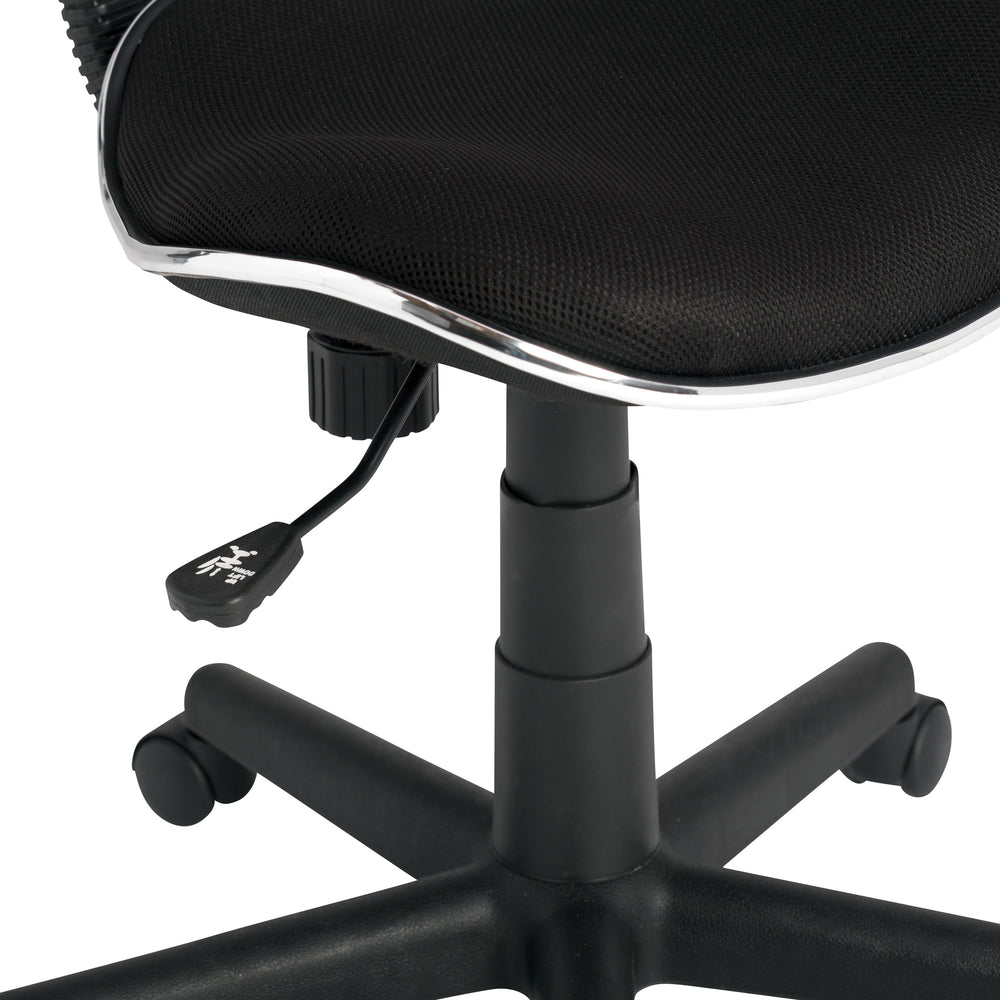 Mode Height Adjustable Swivel Office Task Chair with Contoured Seat an ...