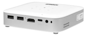 Flare 500 Digital Art Projector with Grids and Keystone Adjustment, Bluetooth and WiFi Enabled