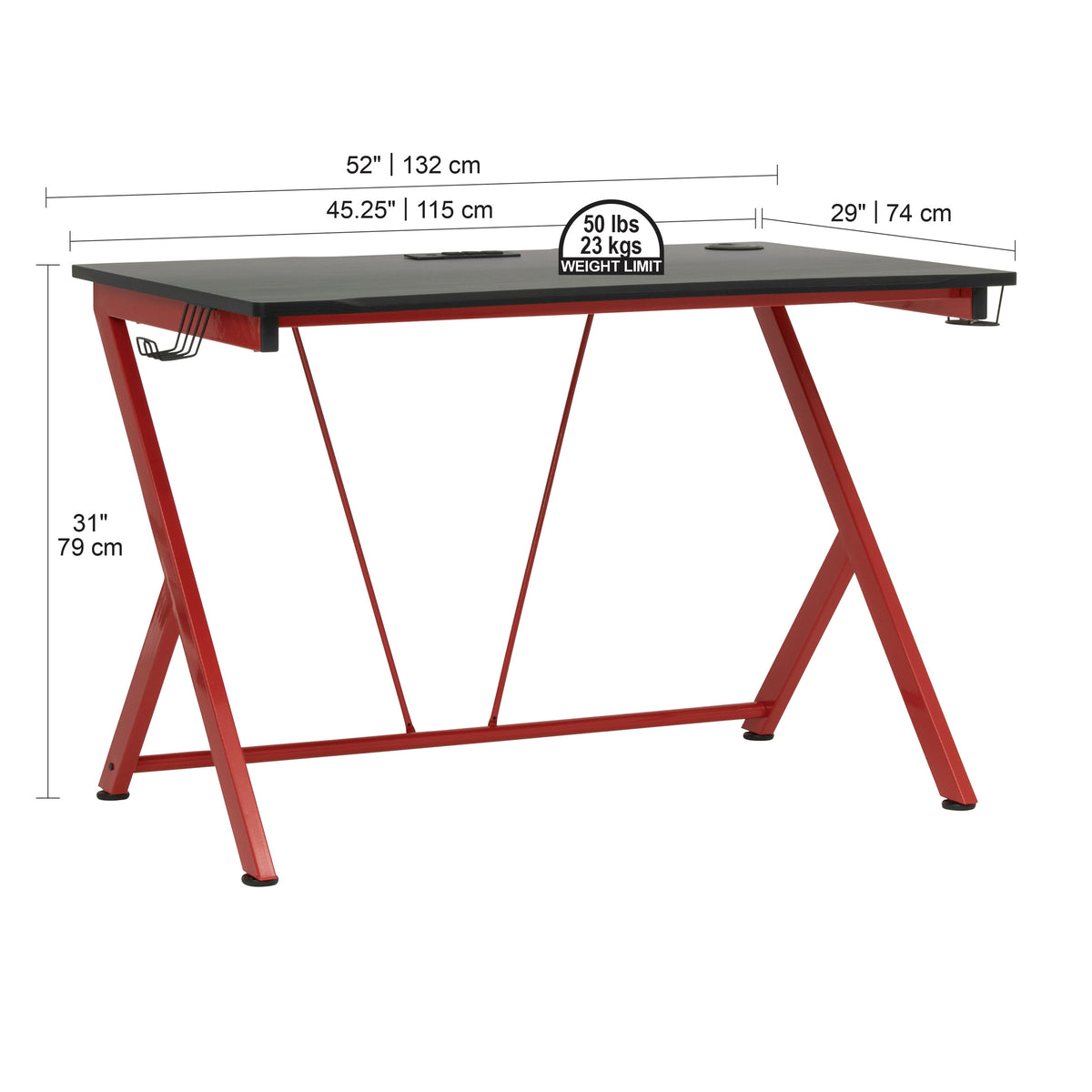 Quest PC Gaming/Computer/Student Desk (52