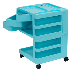 KUBX Pro Mobile Rotating 4-Sided Storage Organizer for Artists