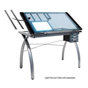 LightPad Support Bars - Silver (2pc Metal Bars to Hold LightPad)