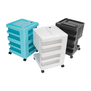 KUBX Pro Mobile Rotating 4-Sided Storage Organizer for Artitsts
