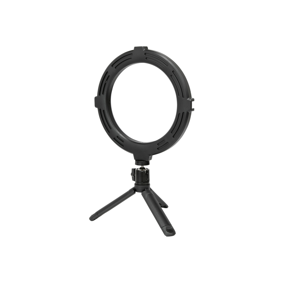 8-Inch Ring Light with Tabletop or Hand Held Tripod Stand and Phone Holder for Videos