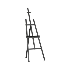 Heavy-Duty Metal Museum Lyre Artist Easel for Large Canvases - 13149