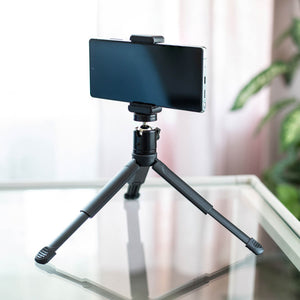 Mini Tripod Tabletopand Handheld Stand for Digital Projectors and Phones - 25005