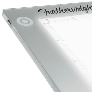 Featherweight 9" x 12" Ultra-Thin Dimmable Lightpad for Drawing and Tracing