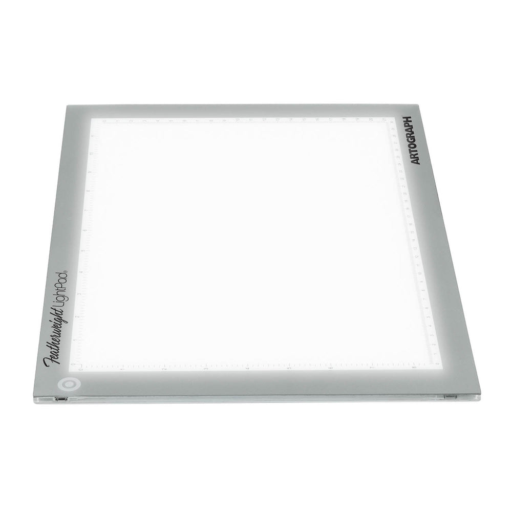 Featherweight 9" x 12" Ultra-Thin Dimmable Lightpad for Drawing and Tracing