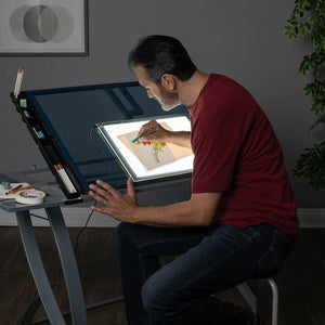 Featherweight 12" x 17" Ultra-Thin, Dimmable Lightpad for Drawing and Tracing