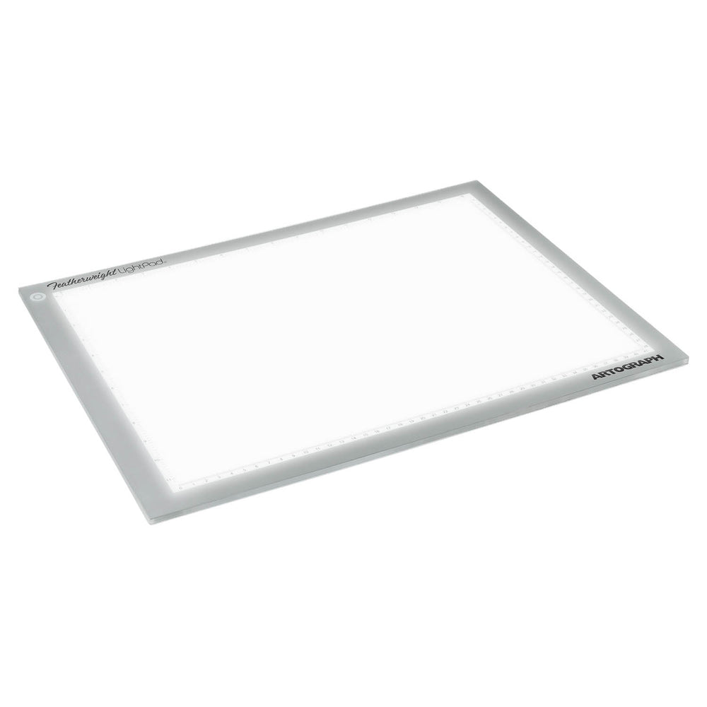 Featherweight 12 x 17 Ultra-Thin, Dimmable Lightpad for Drawing and –  artograph