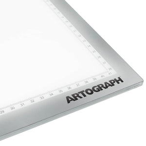 Featherweight 12" x 17" Ultra-Thin, Dimmable Lightpad for Drawing and Tracing