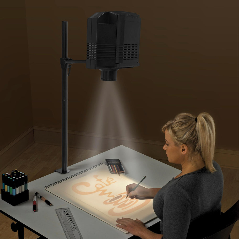 Prism Projector Tabletop Stand with Clamp Base for Desktop Projection