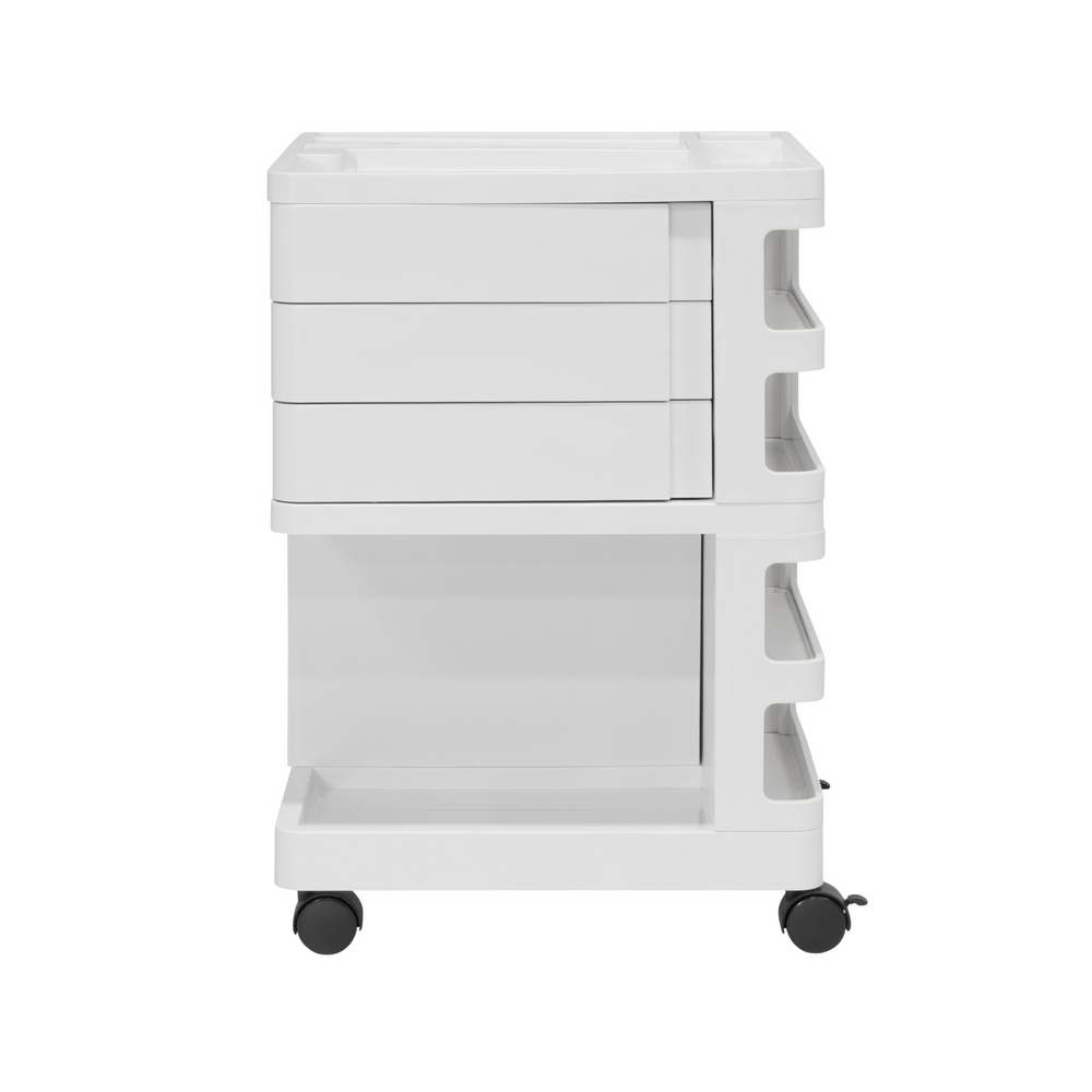 KUBX Pro Mobile Rotating 4-Sided Storage Organizer for Artitsts