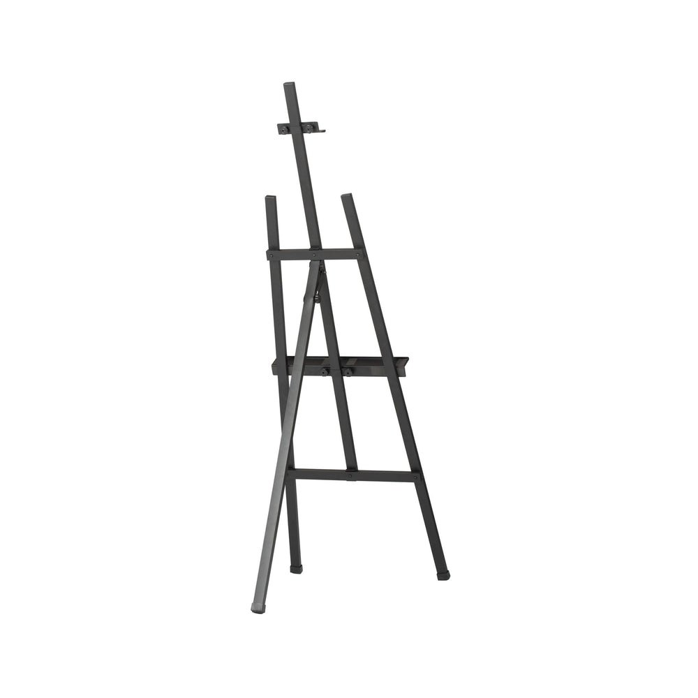 Heavy-Duty Metal Museum Lyre Artist Easel for Large Canvases - 13149
