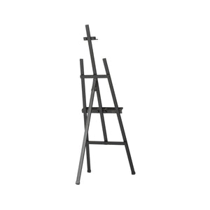 Heavy-Duty Metal Museum Lyre Artist Easel for Large Canvases - 13149