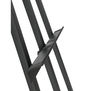 Heavy-Duty Metal Museum Lyre Artist Easel for Large Canvases - 13149