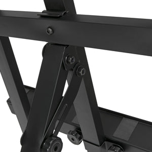 Heavy-Duty Metal Museum Lyre Artist Easel for Large Canvases - 13149